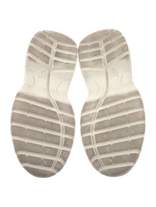 Naked Wolfe Leather Wedge Sneakers