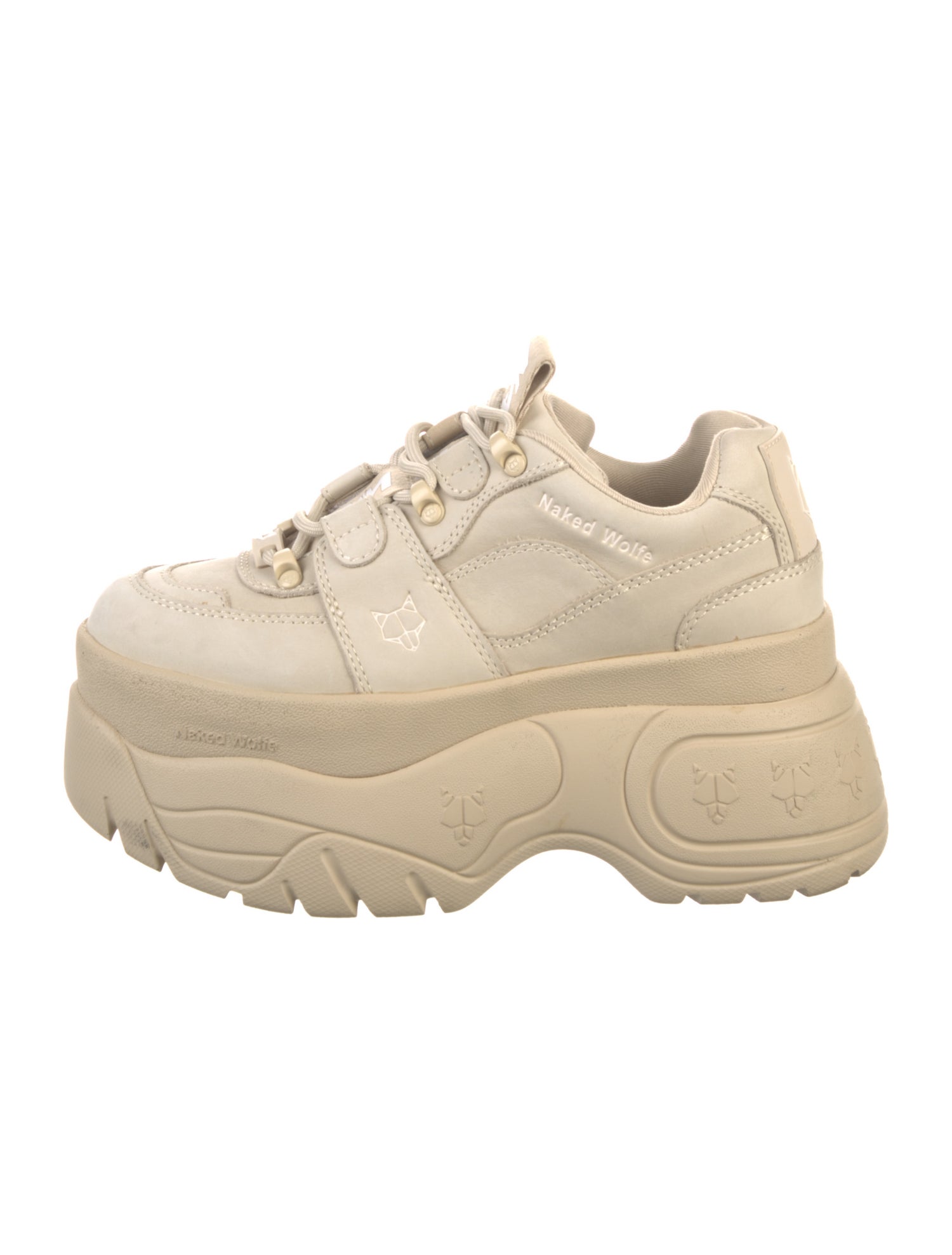 Naked Wolfe Leather Chunky Sneakers