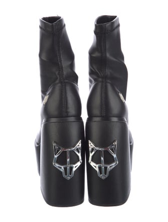 Naked Wolfe Leather Sock Boots