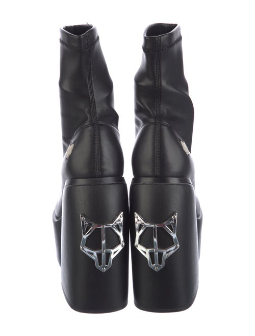 Naked Wolfe Leather Sock Boots