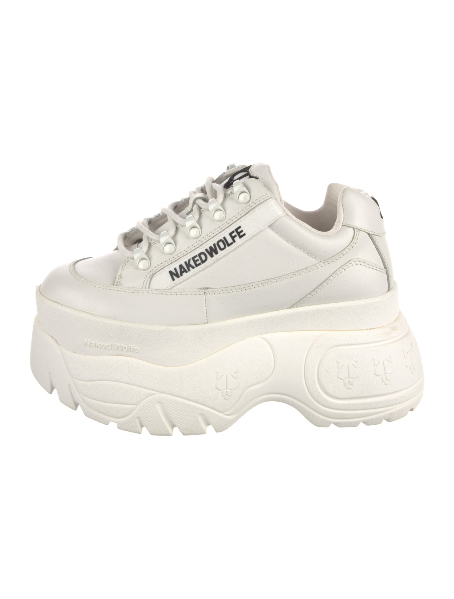 Naked Wolfe Leather Chunky Sneakers