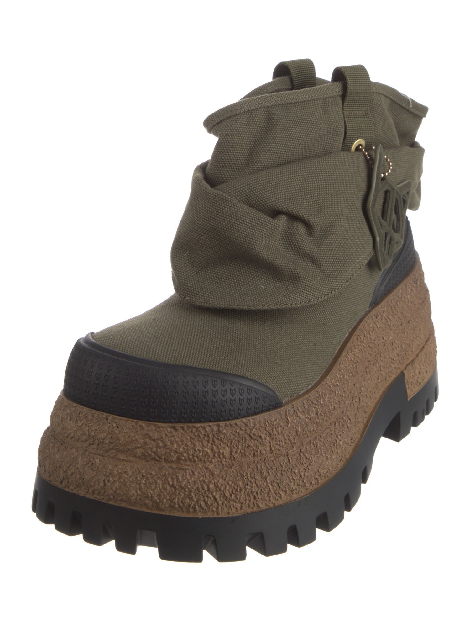 Naked Wolfe Canvas Combat Boots