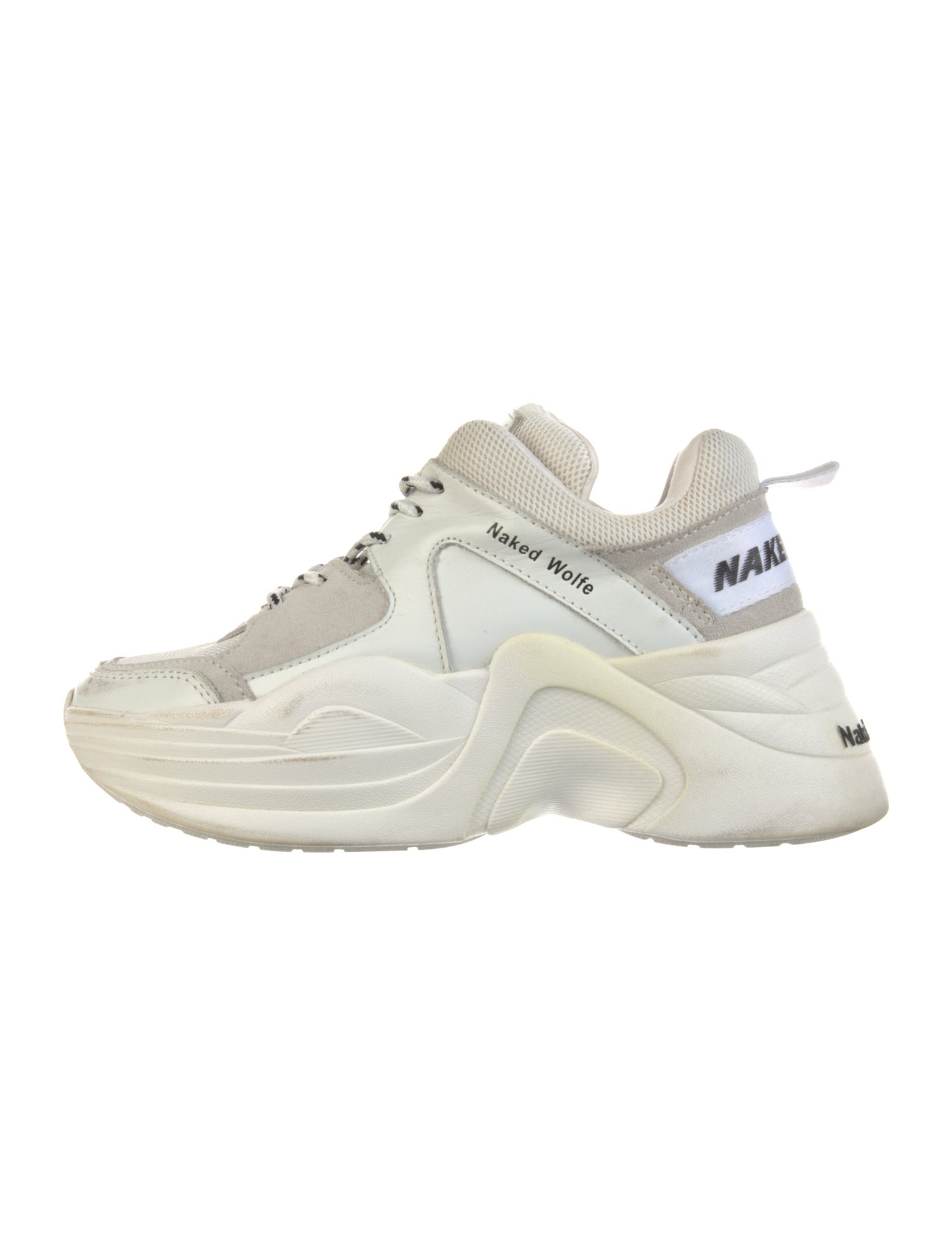 Naked Wolfe Leather Chunky Sneakers