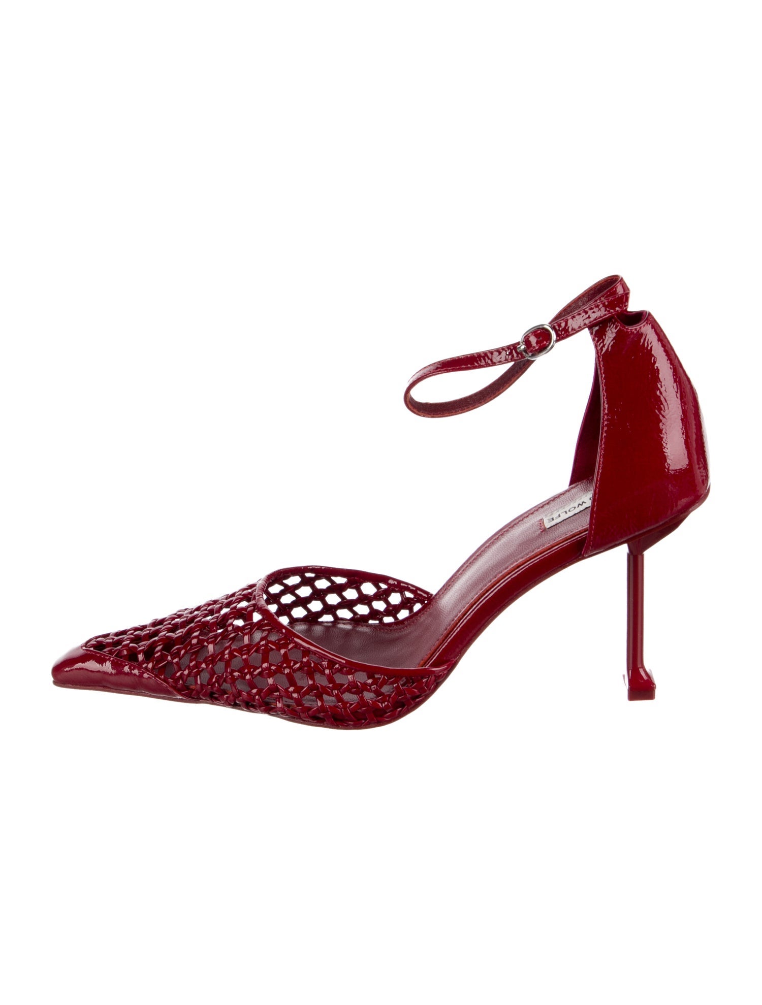 Naked Wolfe Patent Leather D'Orsay Pumps w/ Tags