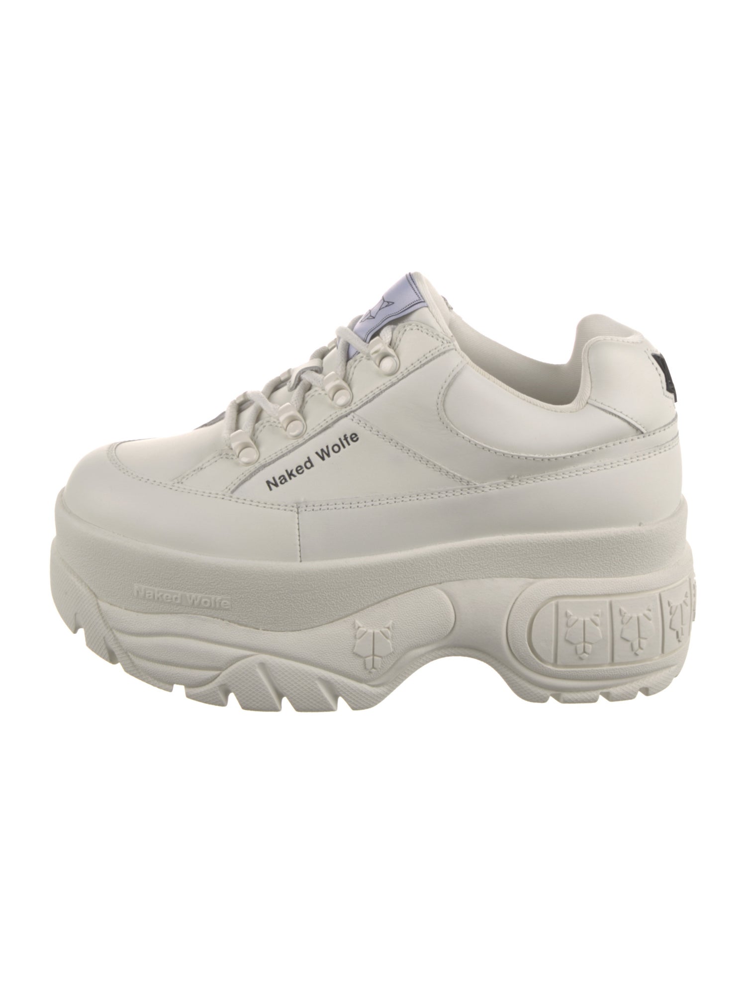 Naked Wolfe Leather Wedge Sneakers w/ Tags