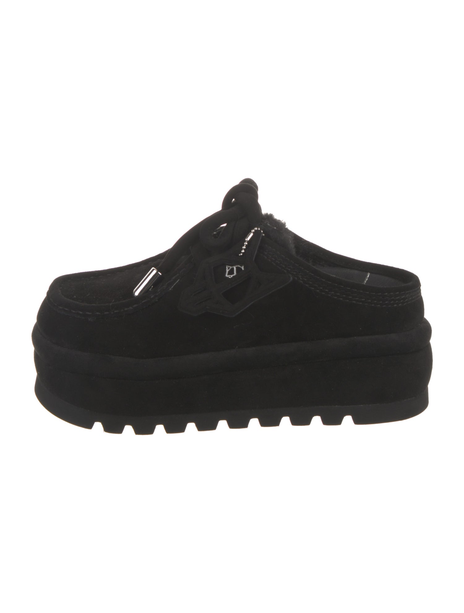 Naked Wolfe Suede Mules