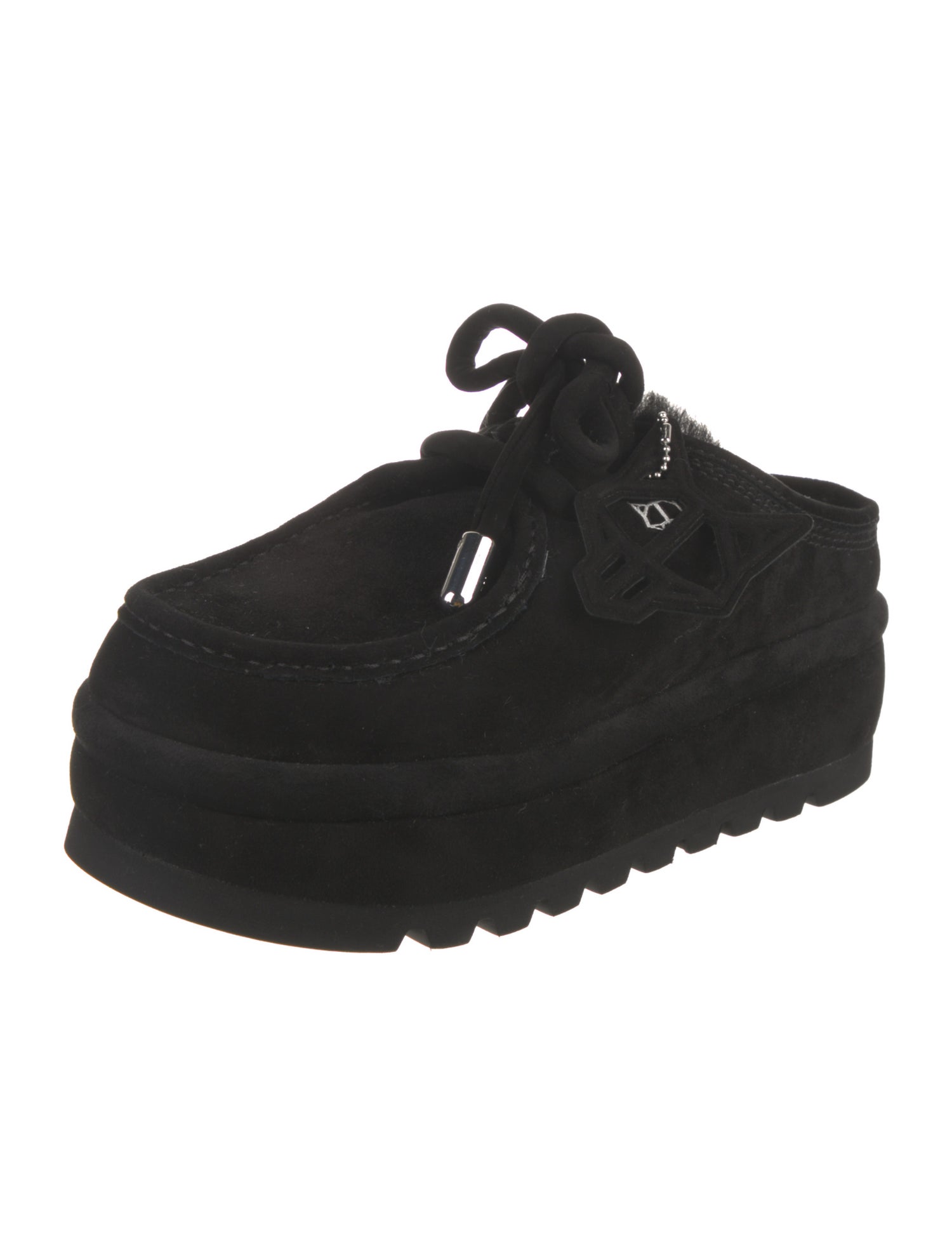 Naked Wolfe Suede Mules