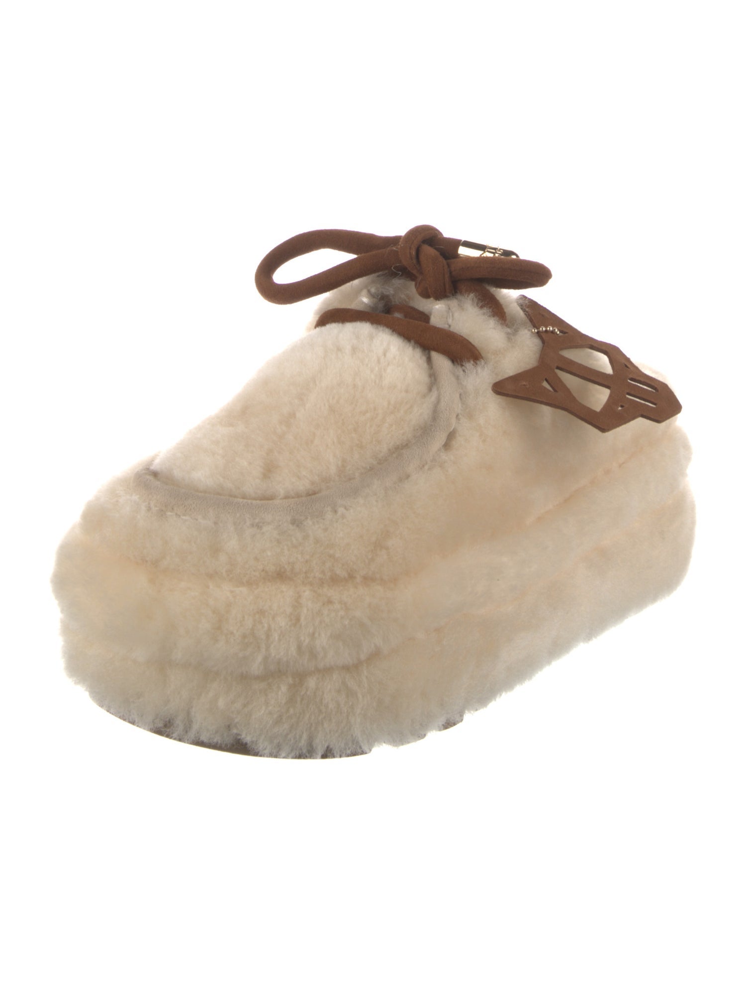 Naked Wolfe Faux Fur Mules