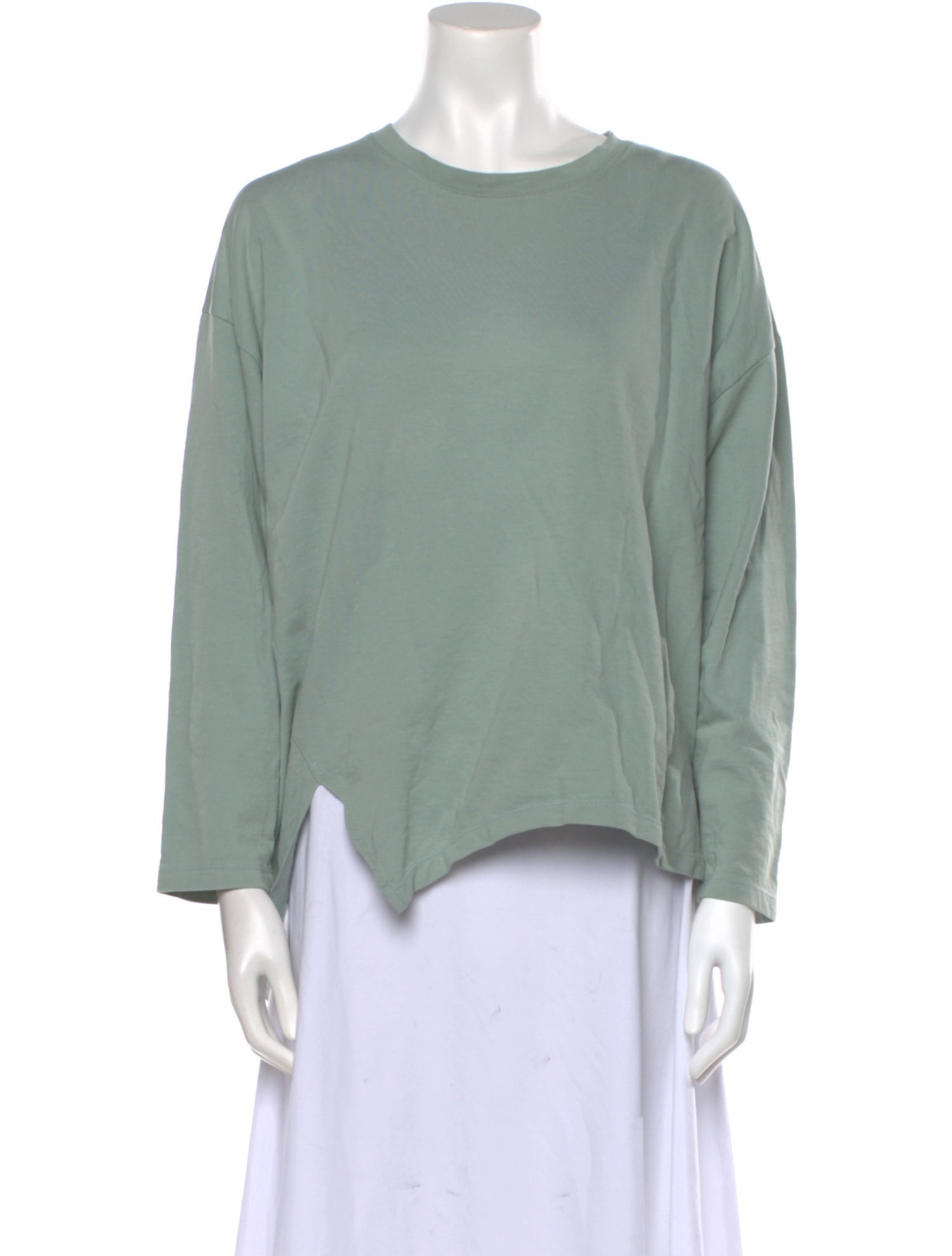 NKC Crew Neck Three-Quarter Sleeve Sweatshirt