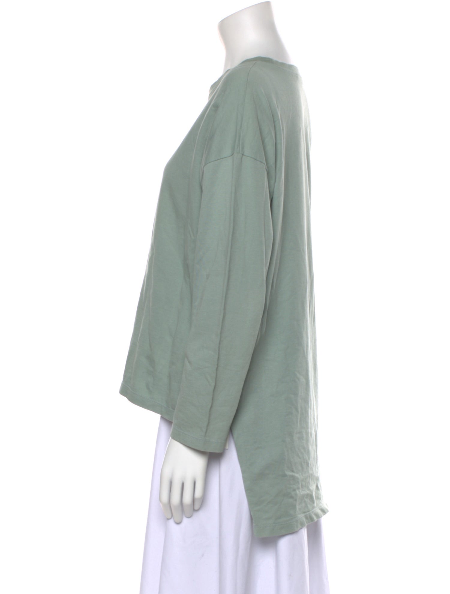 NKC Crew Neck Three-Quarter Sleeve Sweatshirt