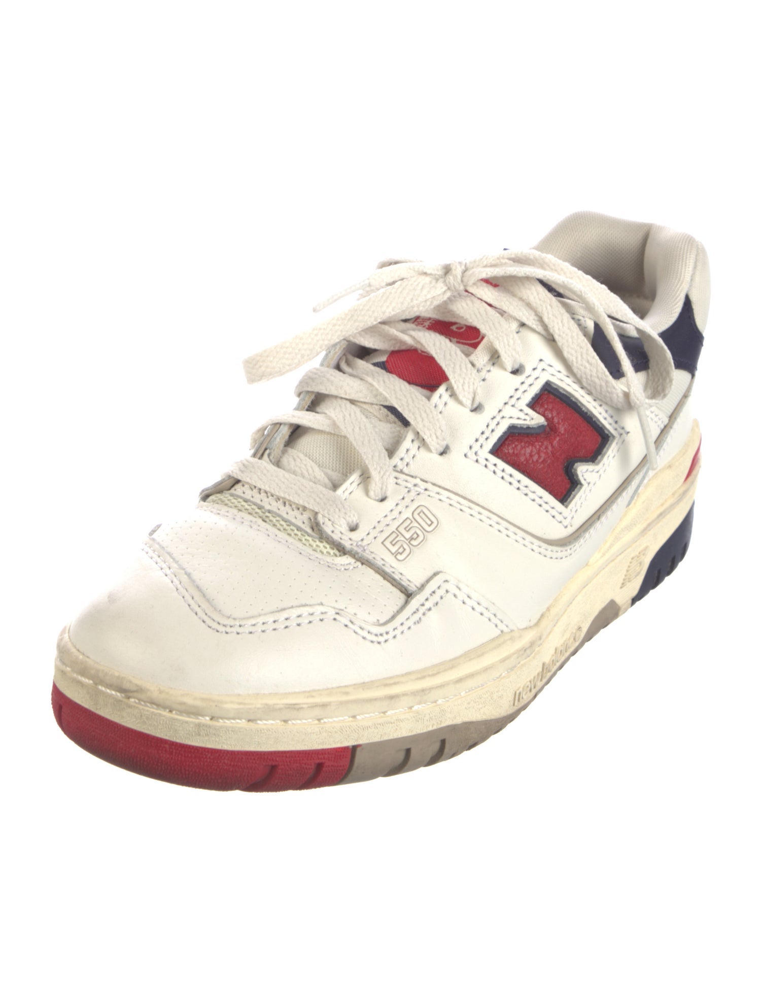 New Balance x Amine Leather Printed Athletic Sneakers