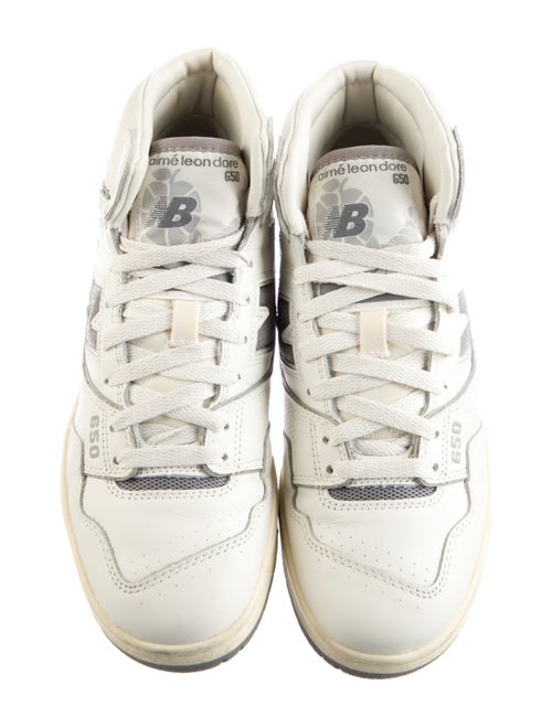 New Balance x Amine Leather Graphic Print Sneakers