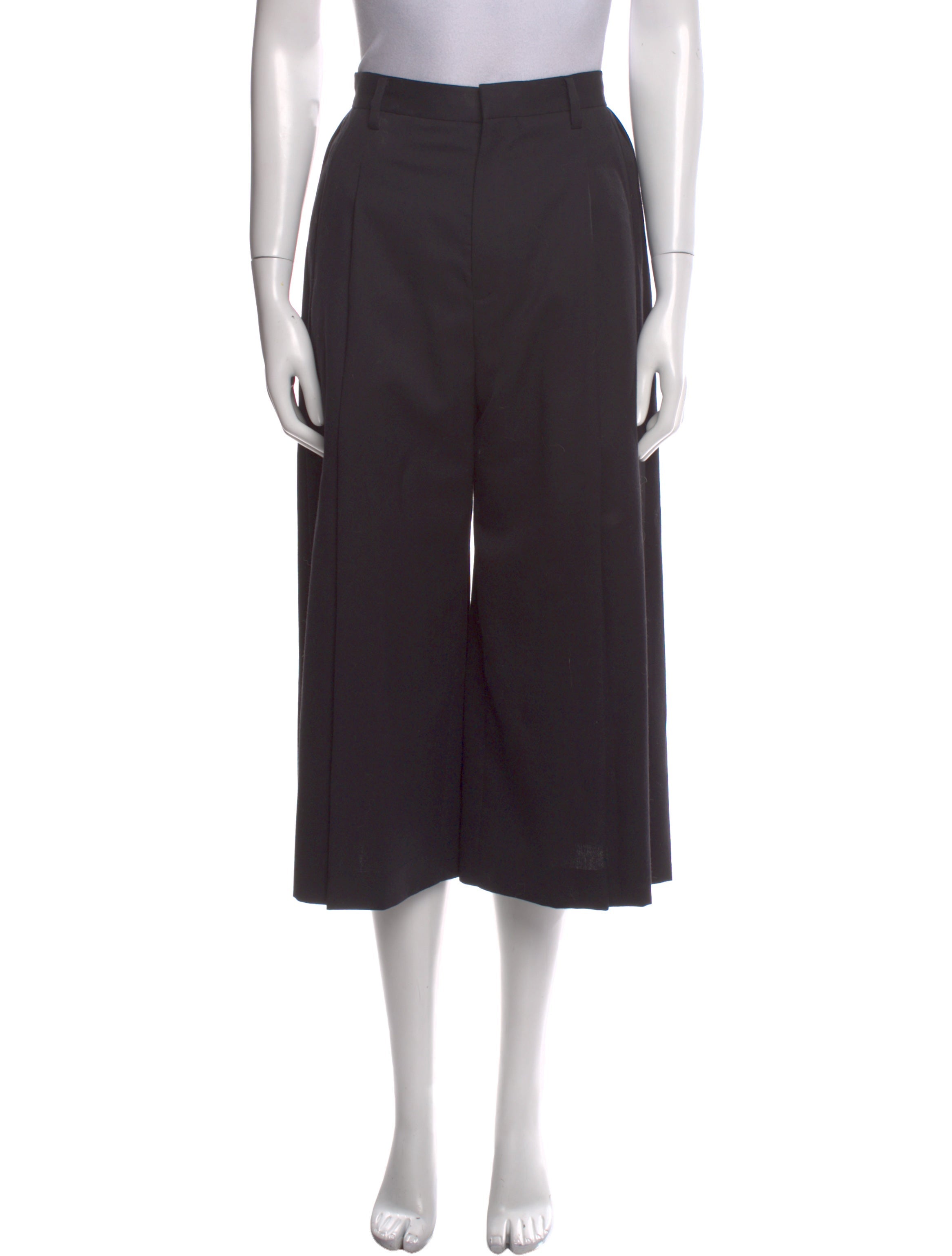 noir kei ninomiya スラックス L 2019325M0140 noir kei ninomiya Wide Leg Pants - Black, 13