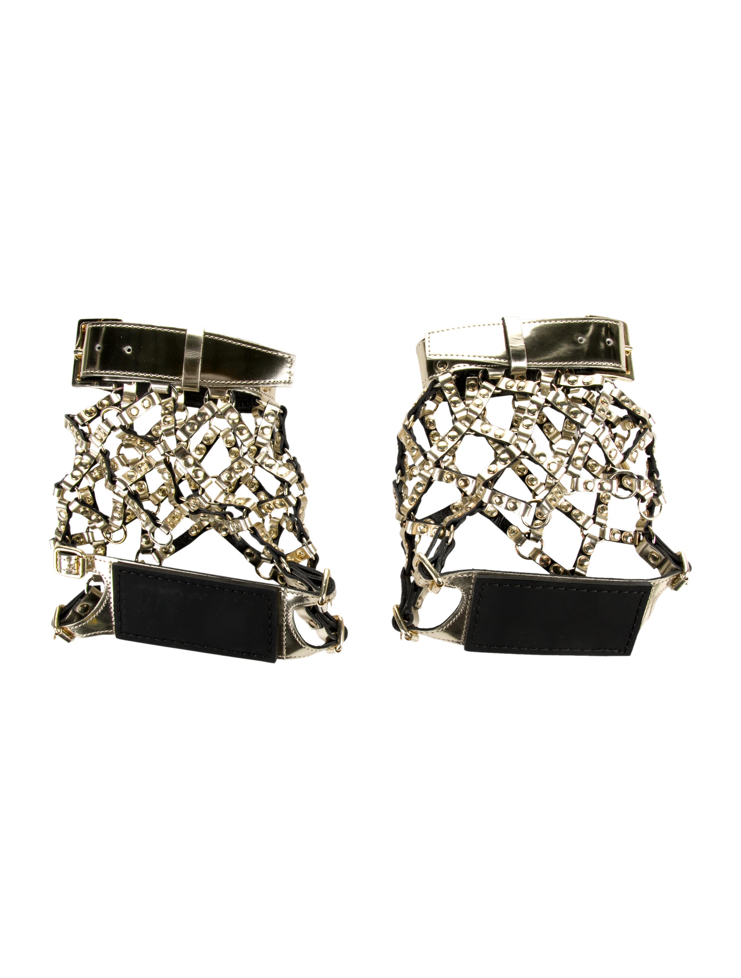 noir kei ninomiya Leather Sandals w/ Tags