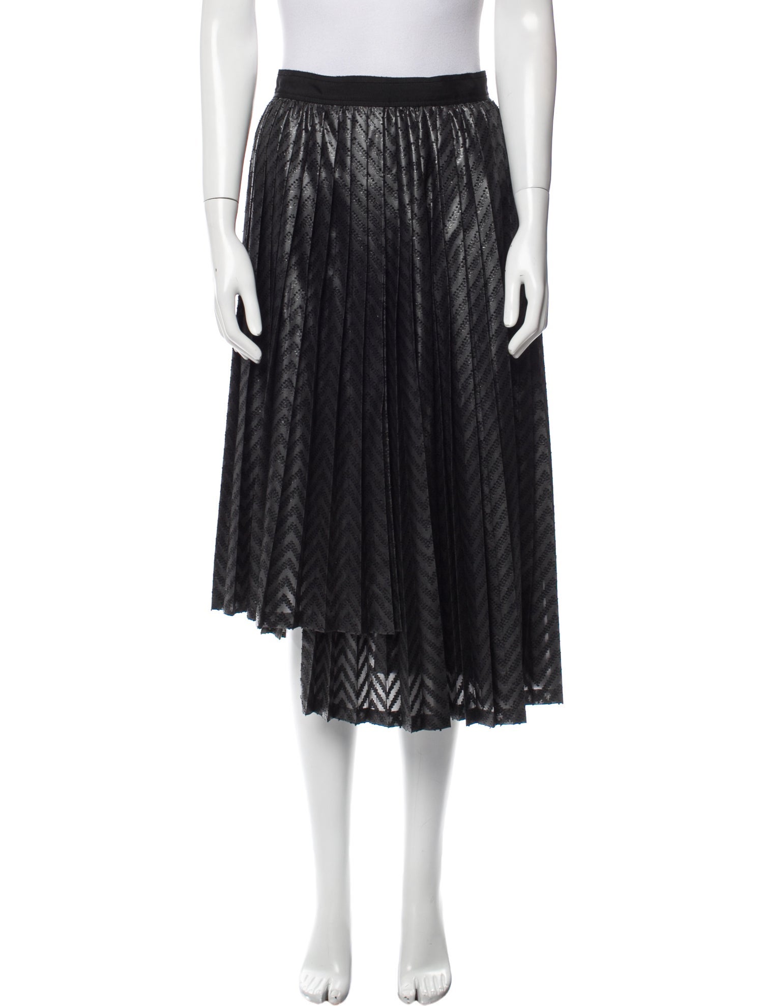 noir kei ninomiya Midi Length Skirt