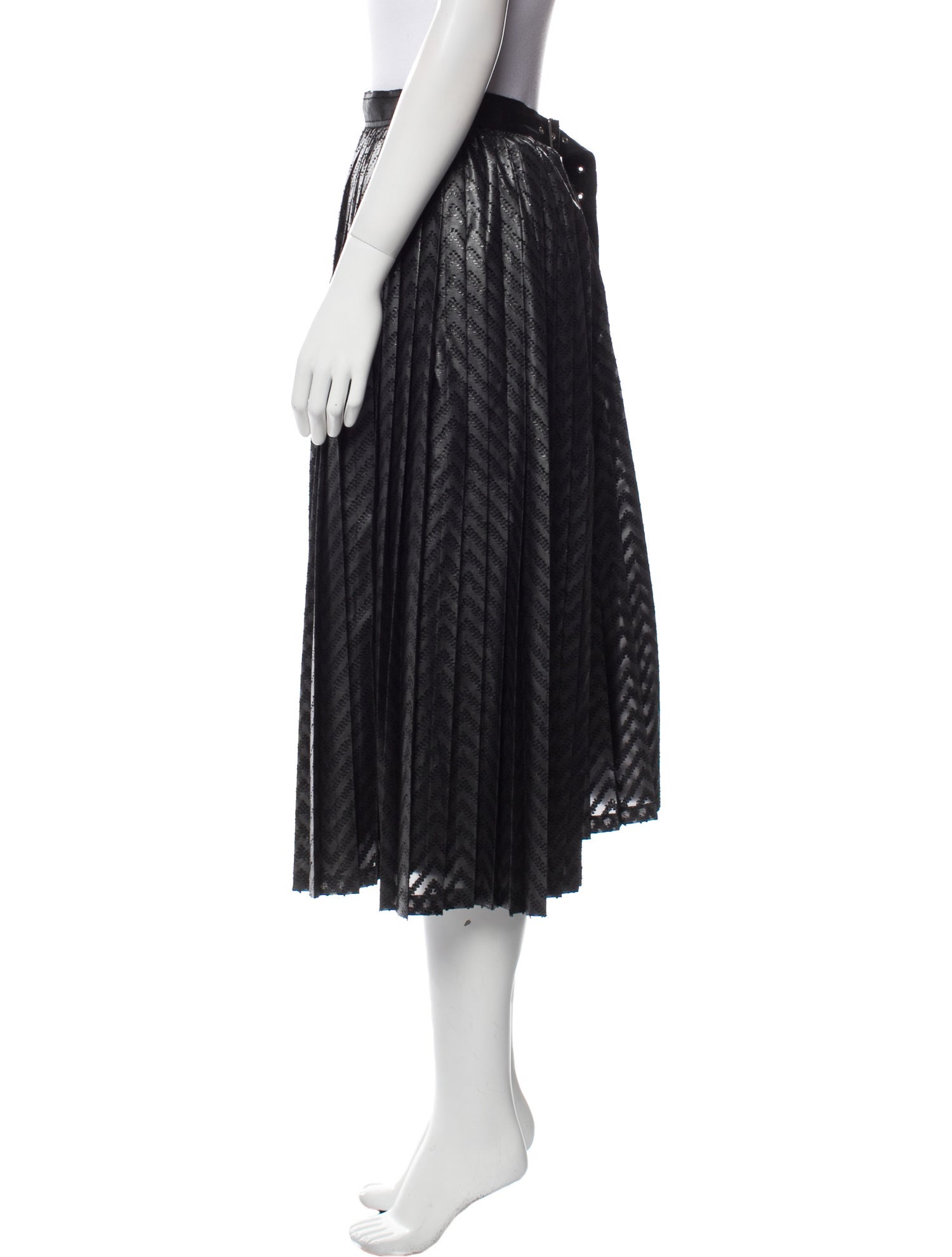 noir kei ninomiya Midi Length Skirt