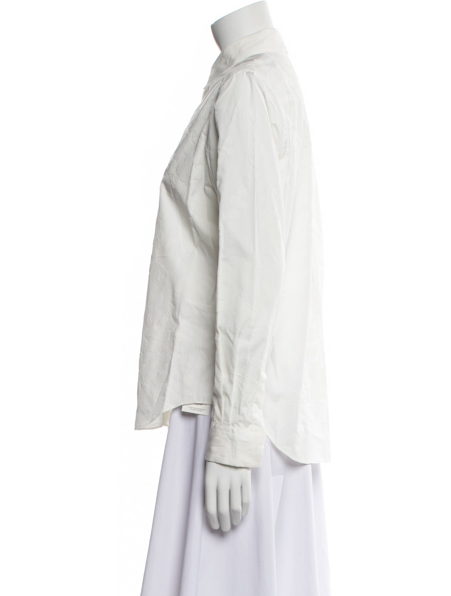 noir kei ninomiya Long Sleeve Button-Up Top