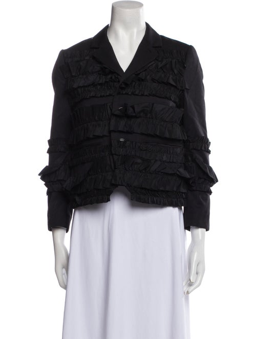 noir kei ninomiya Wool Plaid Print Jacket