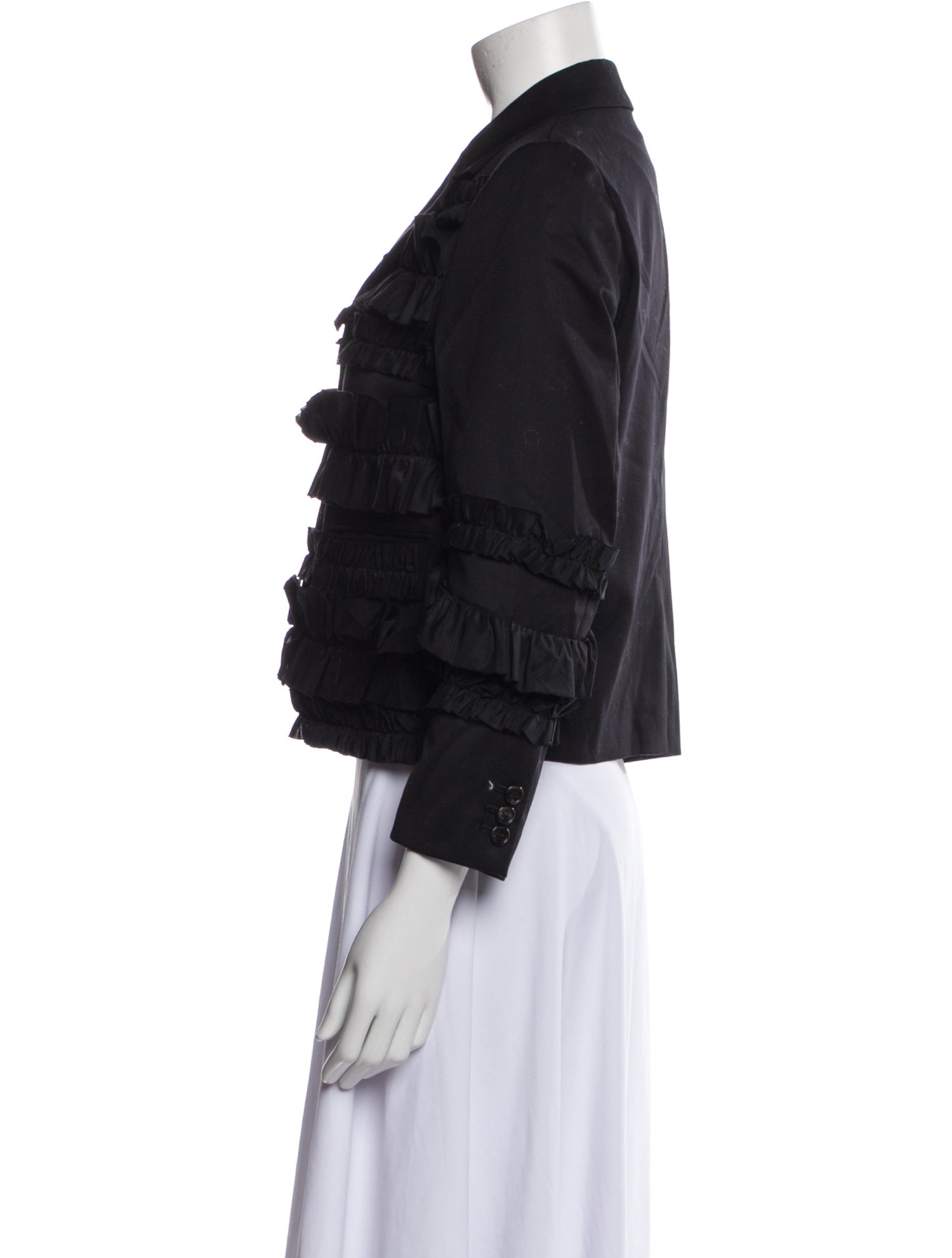 noir kei ninomiya Wool Plaid Print Jacket