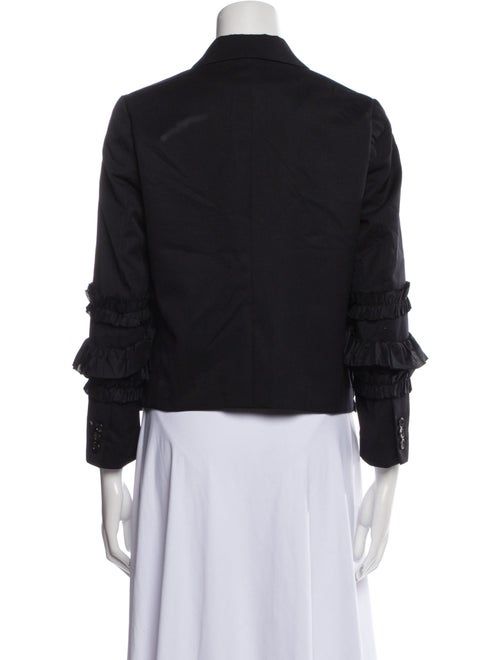 noir kei ninomiya Wool Plaid Print Jacket