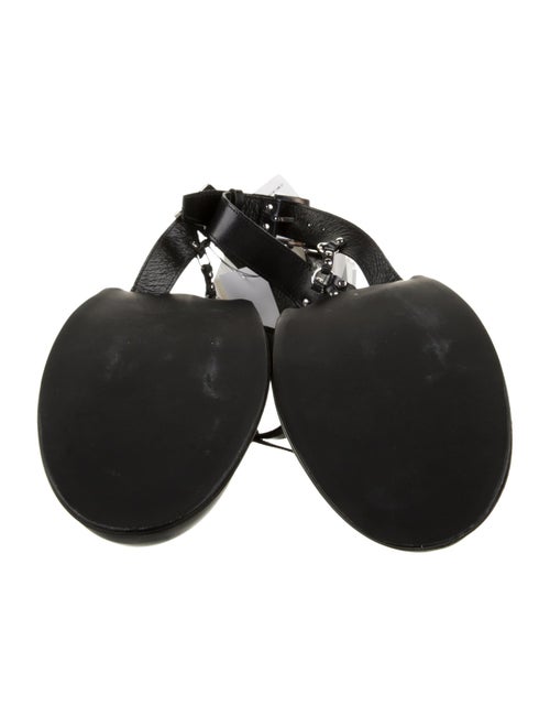 noir kei ninomiya leather toe strap shoe add-on