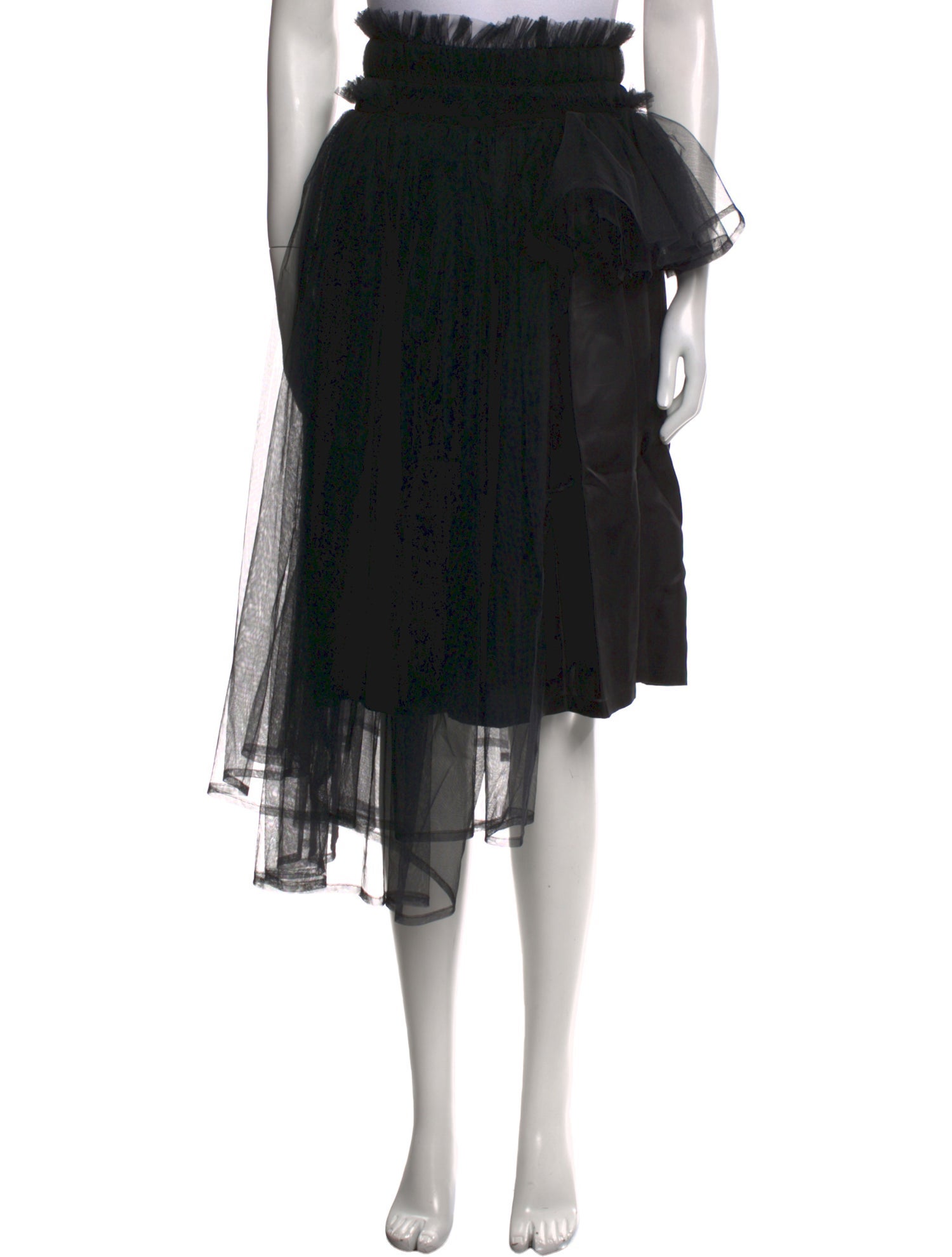 noir kei ninomiya Midi Length Skirt