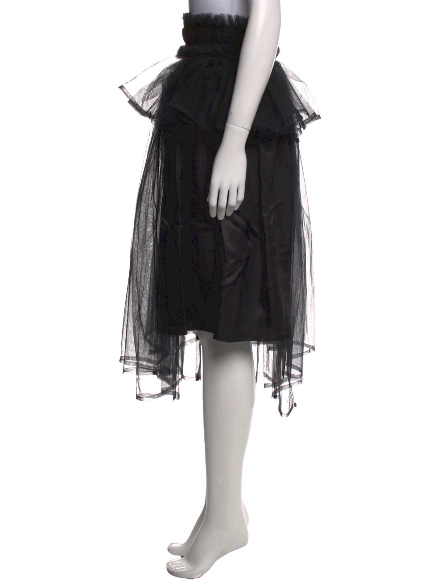 noir kei ninomiya Midi Length Skirt