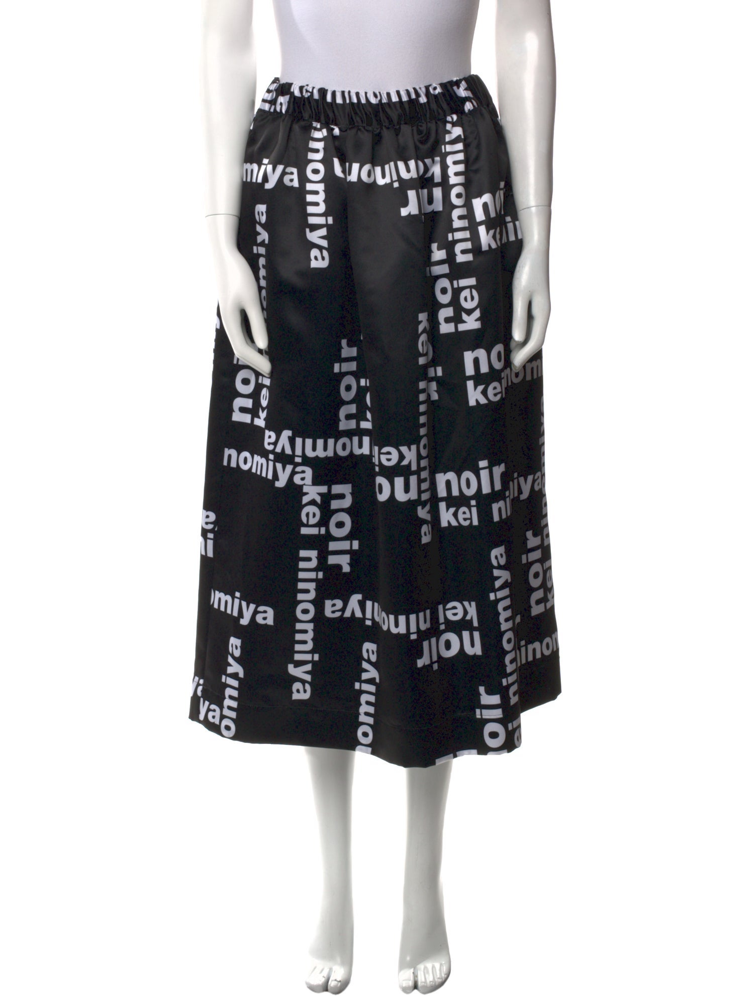 noir kei ninomiya Printed Midi Length Skirt