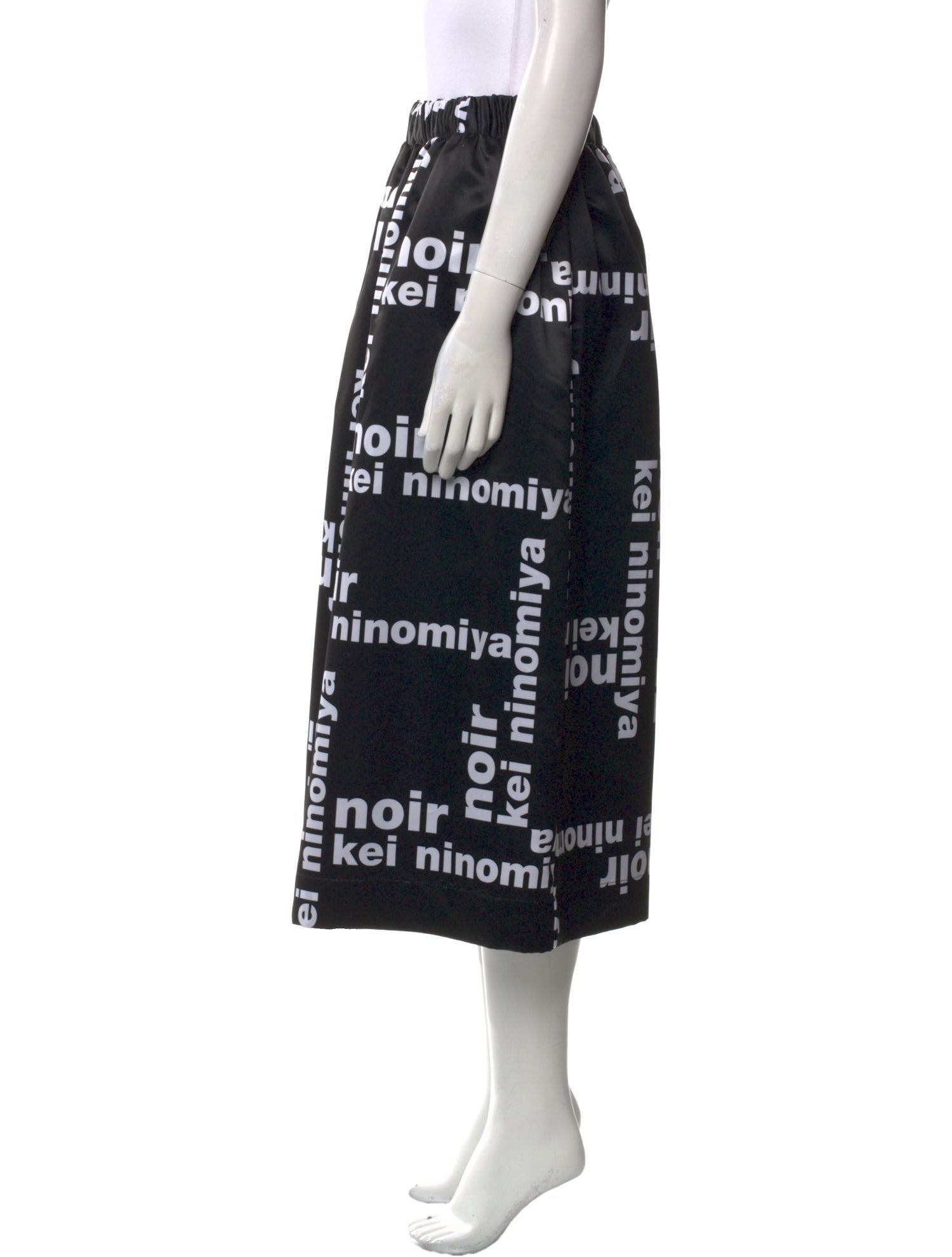 noir kei ninomiya Printed Midi Length Skirt