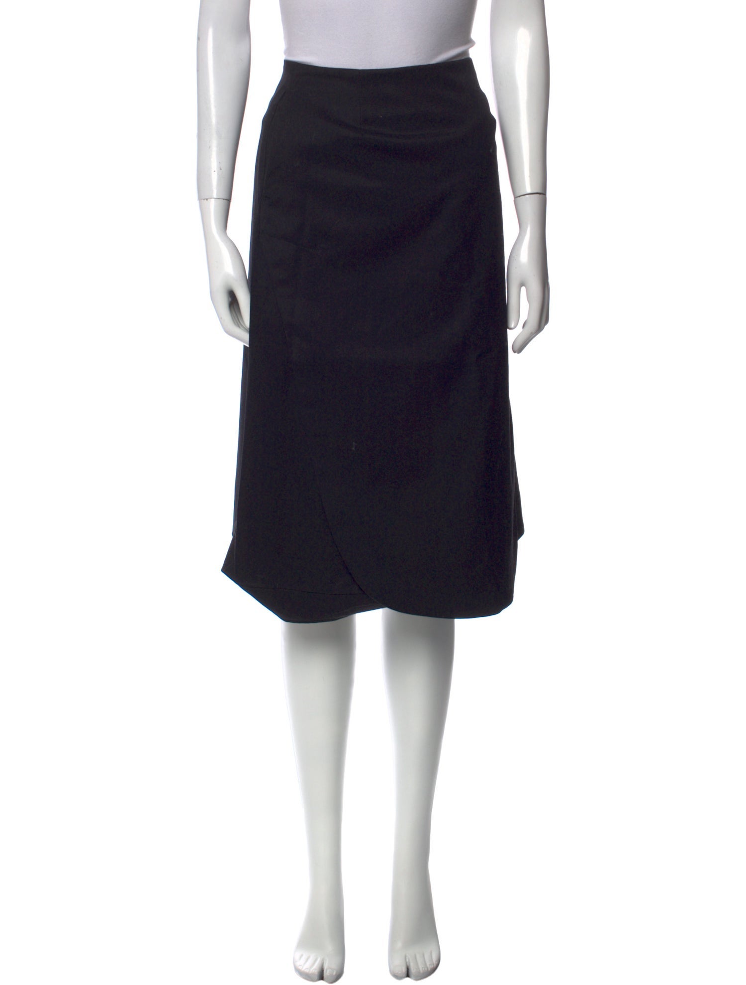 noir kei ninomiya Wool Knee-Length Skirt