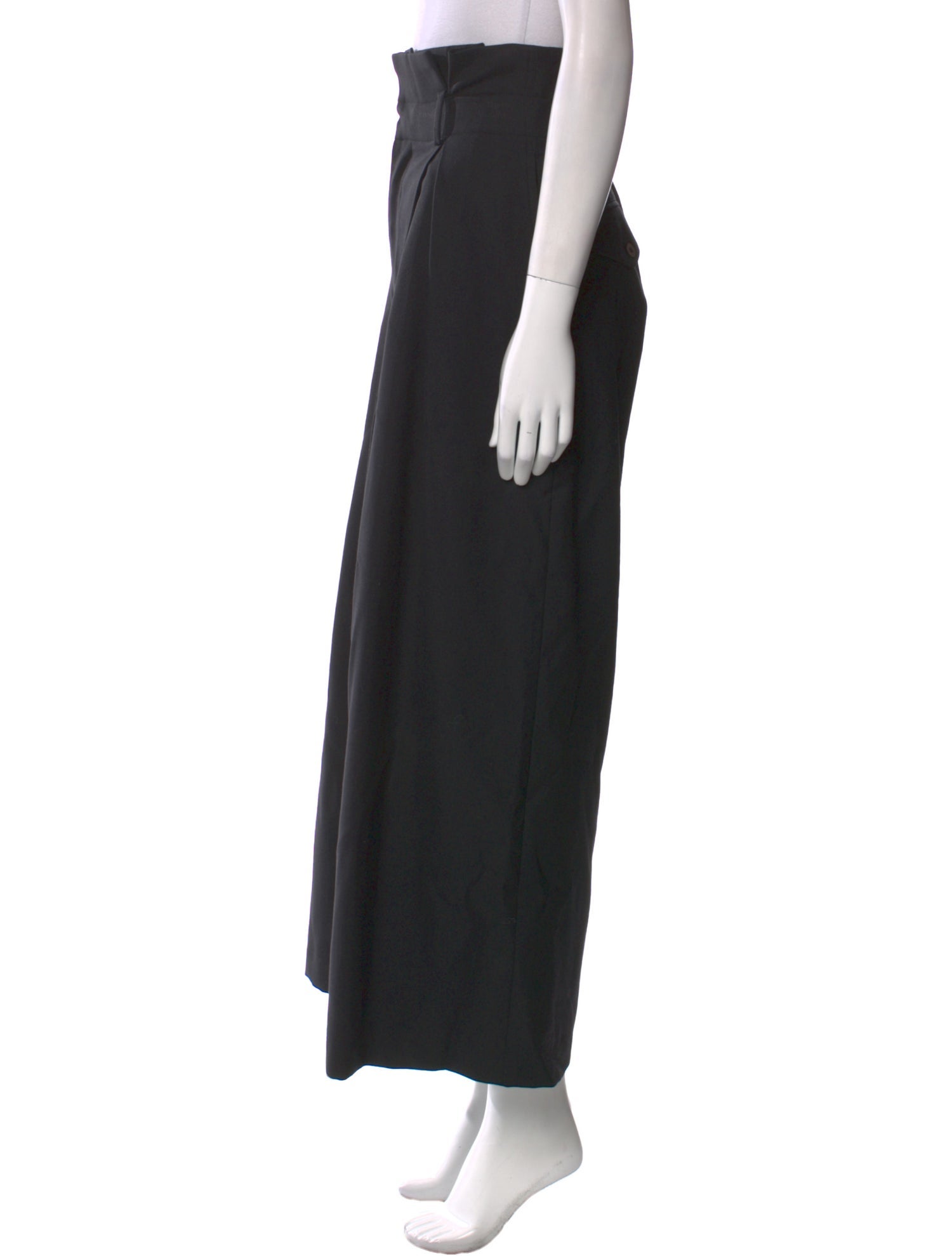 noir kei ninomiya Wool Wide Leg Pants