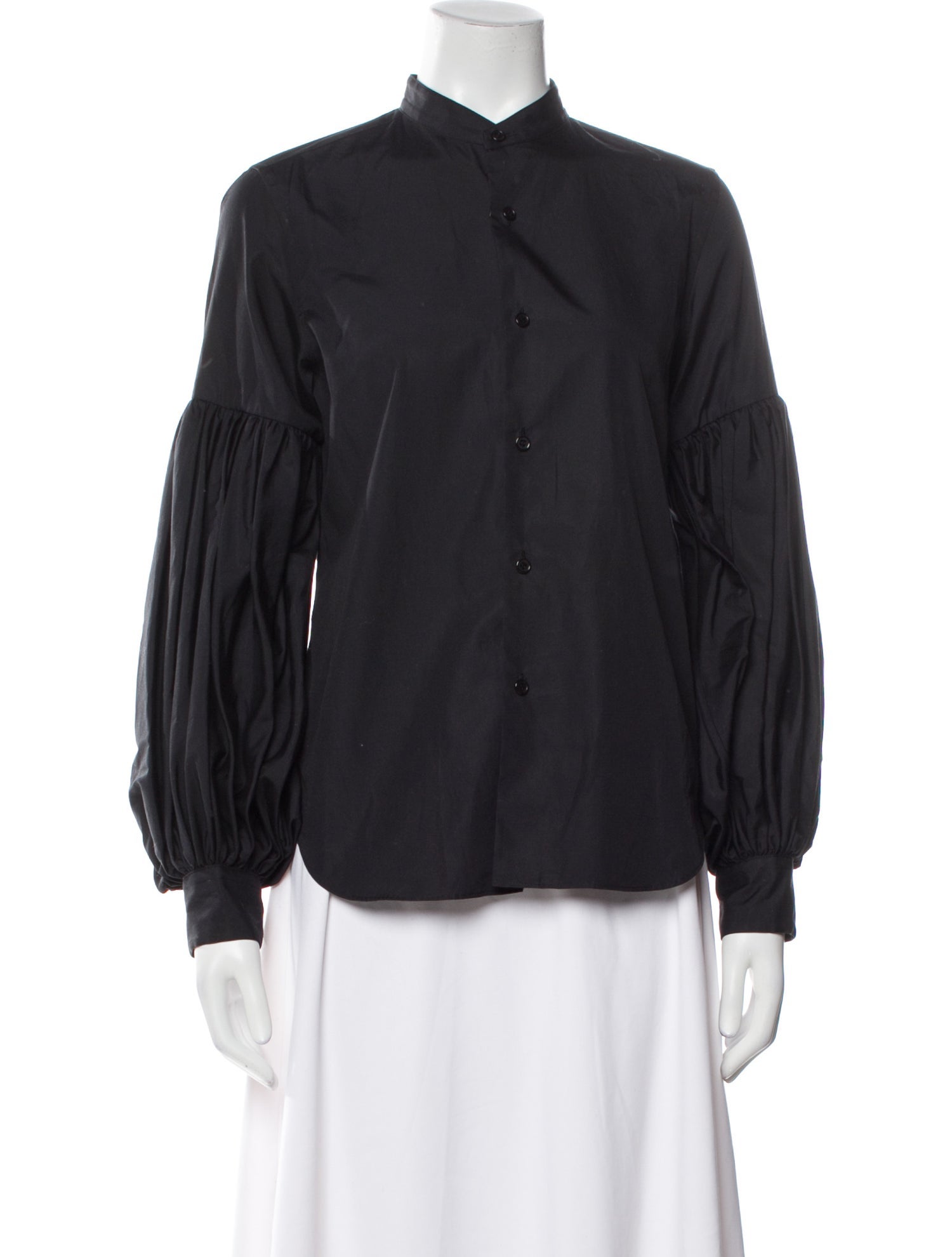 noir kei ninomiya Long Sleeve Button-Up Top