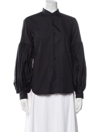 noir kei ninomiya Long Sleeve Button-Up Top