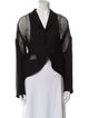noir kei ninomiya Wool Lace Pattern Evening Jacket