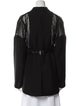 noir kei ninomiya Wool Lace Pattern Evening Jacket