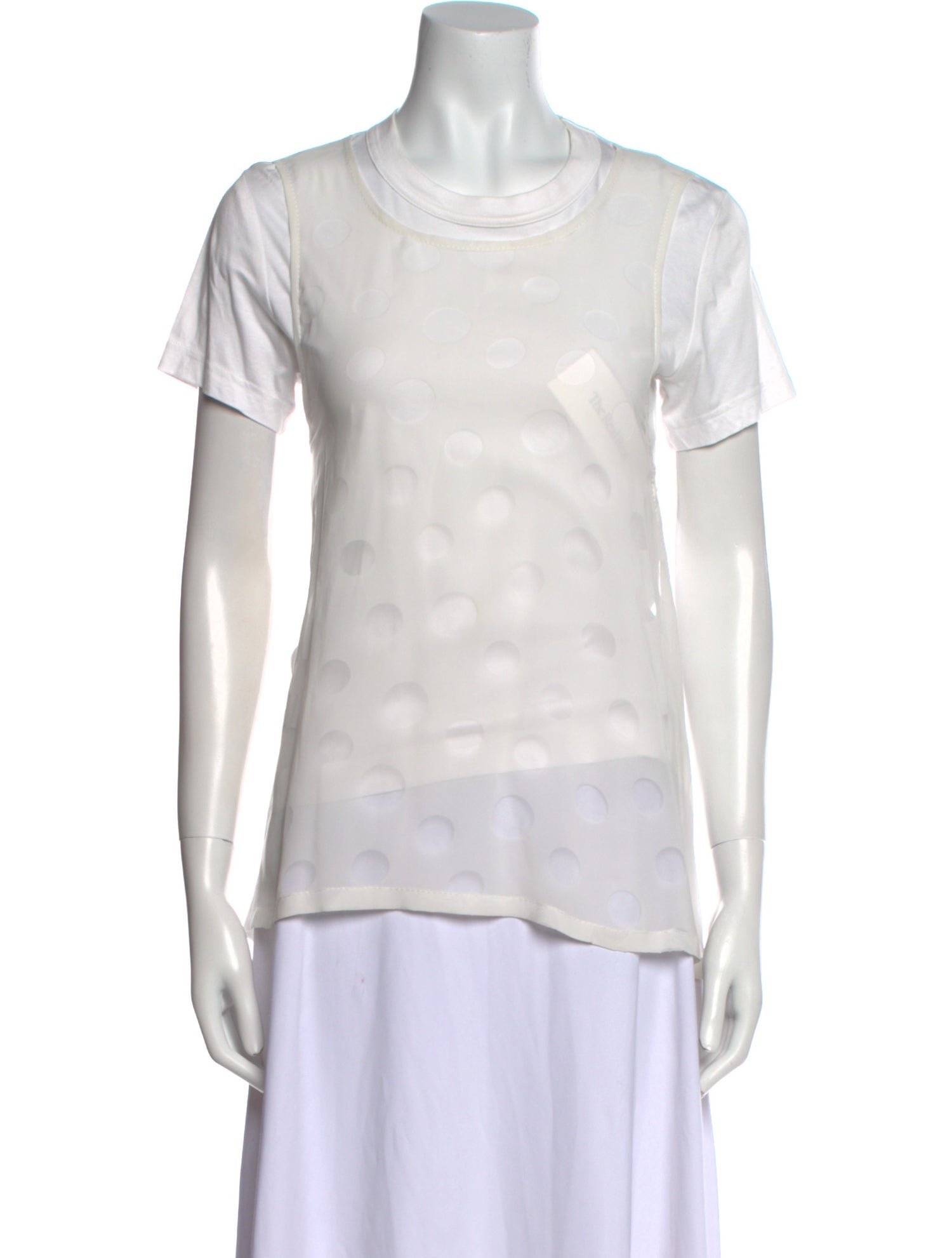 noir kei ninomiya Crew Neck Short Sleeve T-Shirt