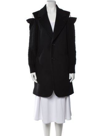 noir kei ninomiya 2023 Wool Peacoat