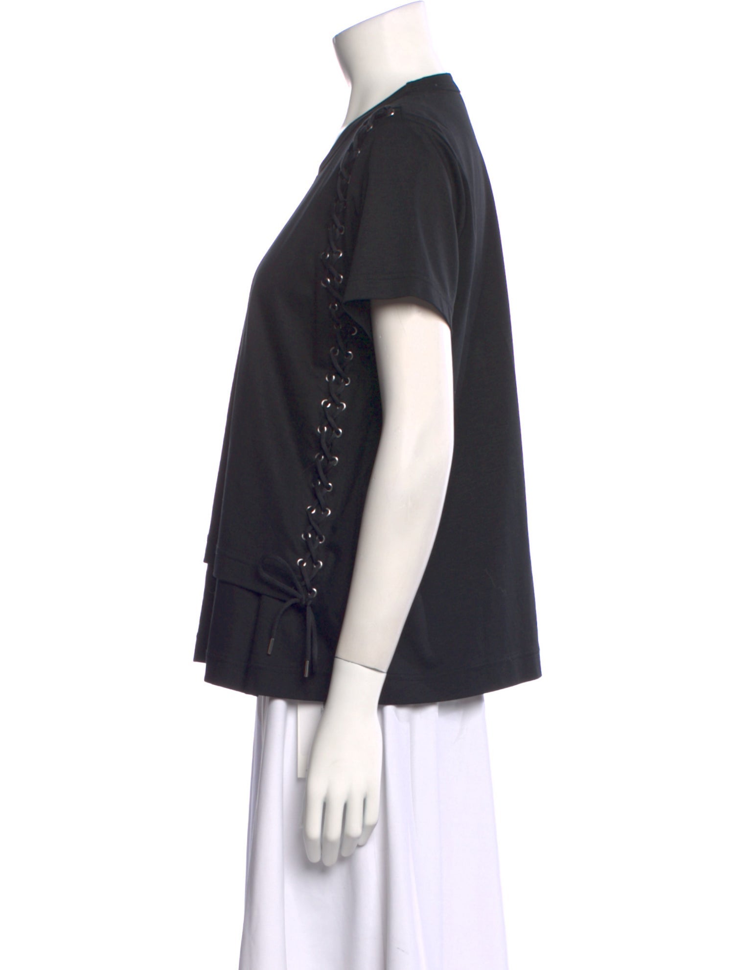 noir kei ninomiya Crew Neck Short Sleeve T-Shirt