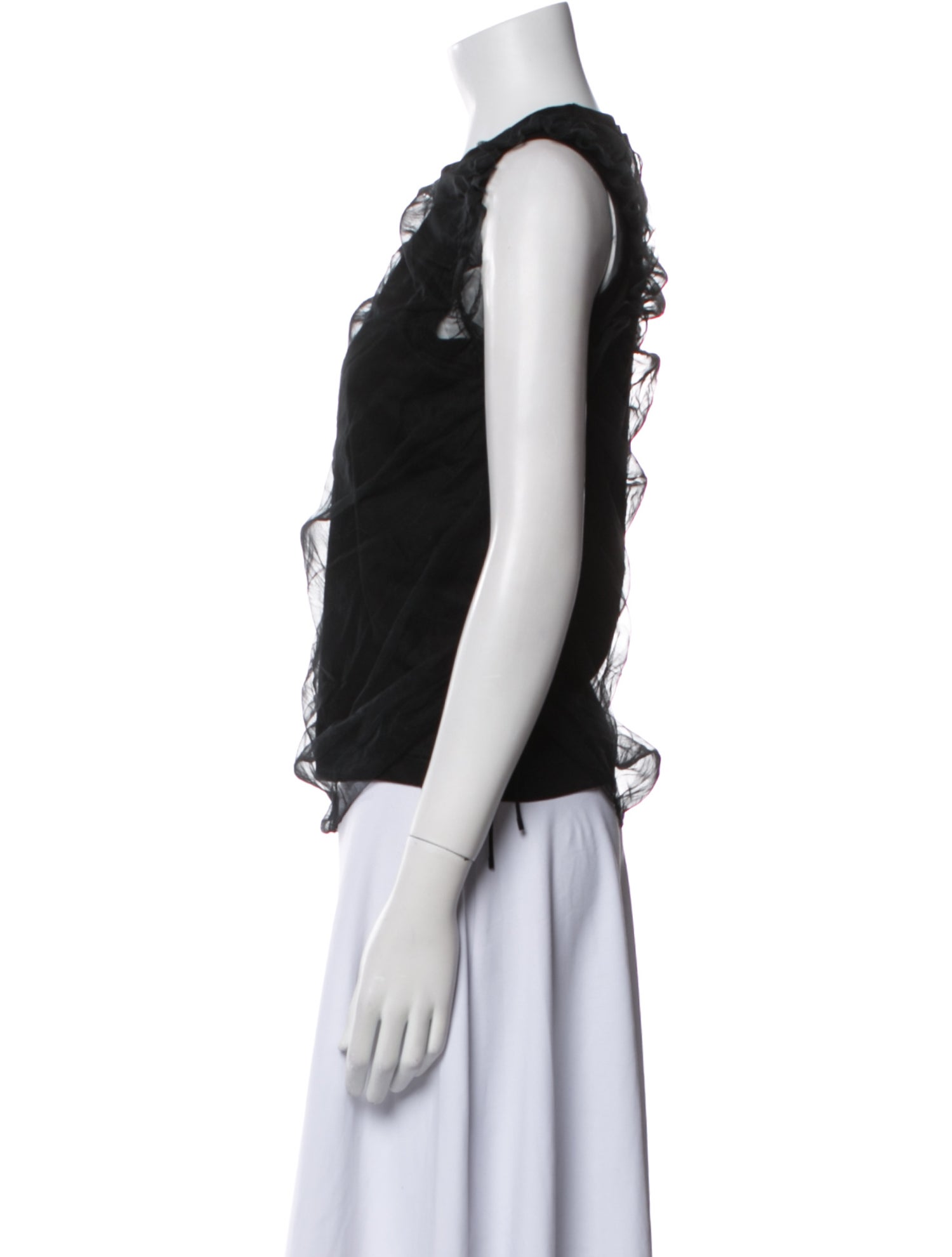 noir kei ninomiya Crew Neck Sleeveless Top