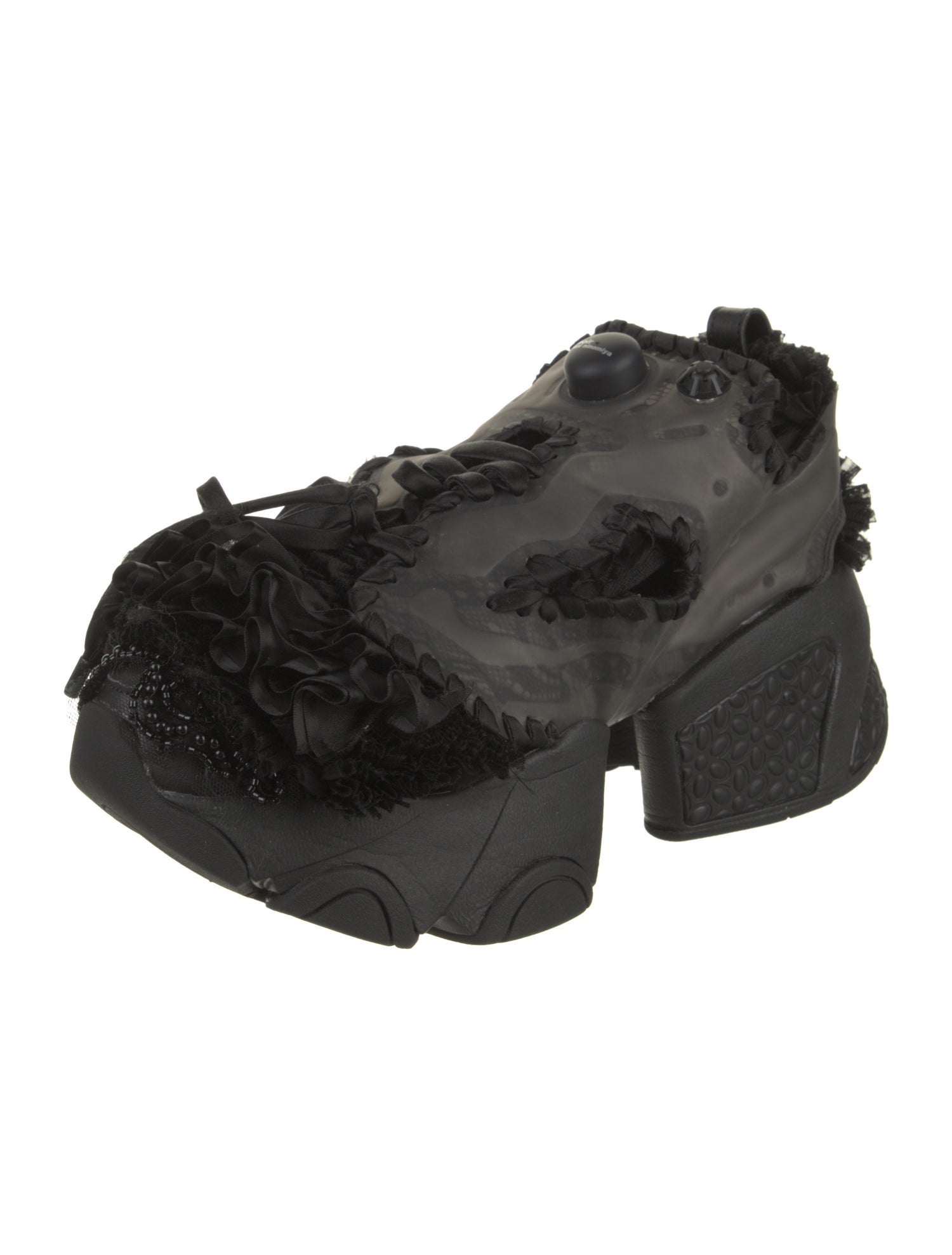 noir kei ninomiya Rubber Chunky Sneakers