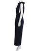 noir kei ninomiya Wool Cowl Neck Jumpsuit