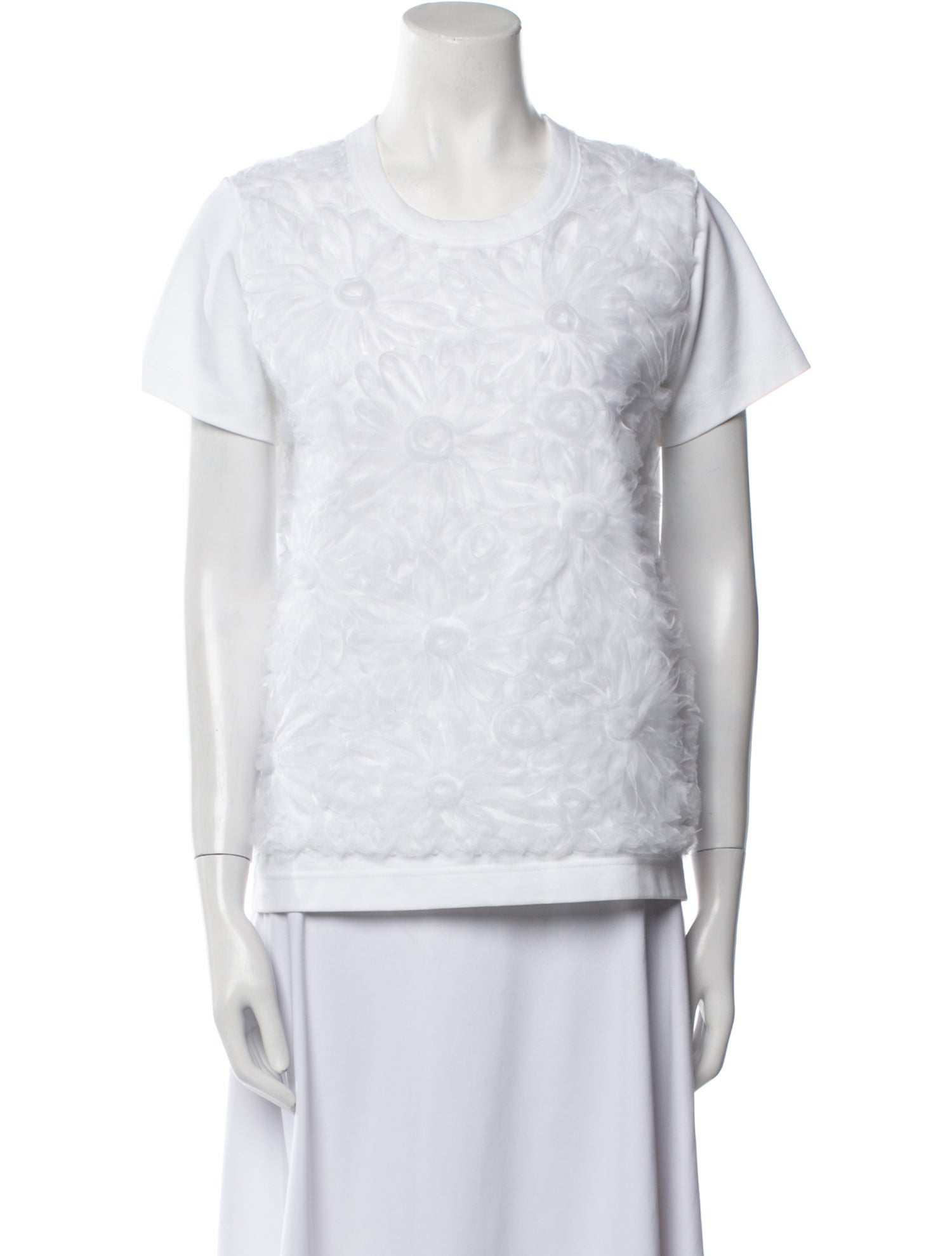 noir kei ninomiya Crew Neck Short Sleeve T-Shirt