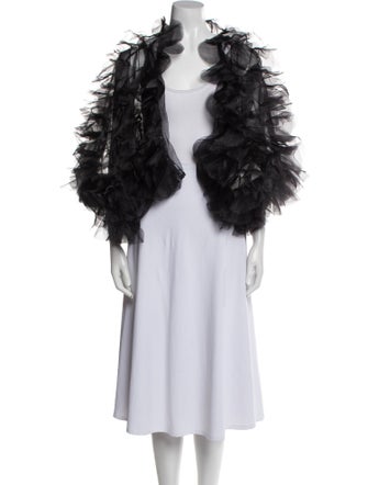 noir kei ninomiya Faux Fur Jacket