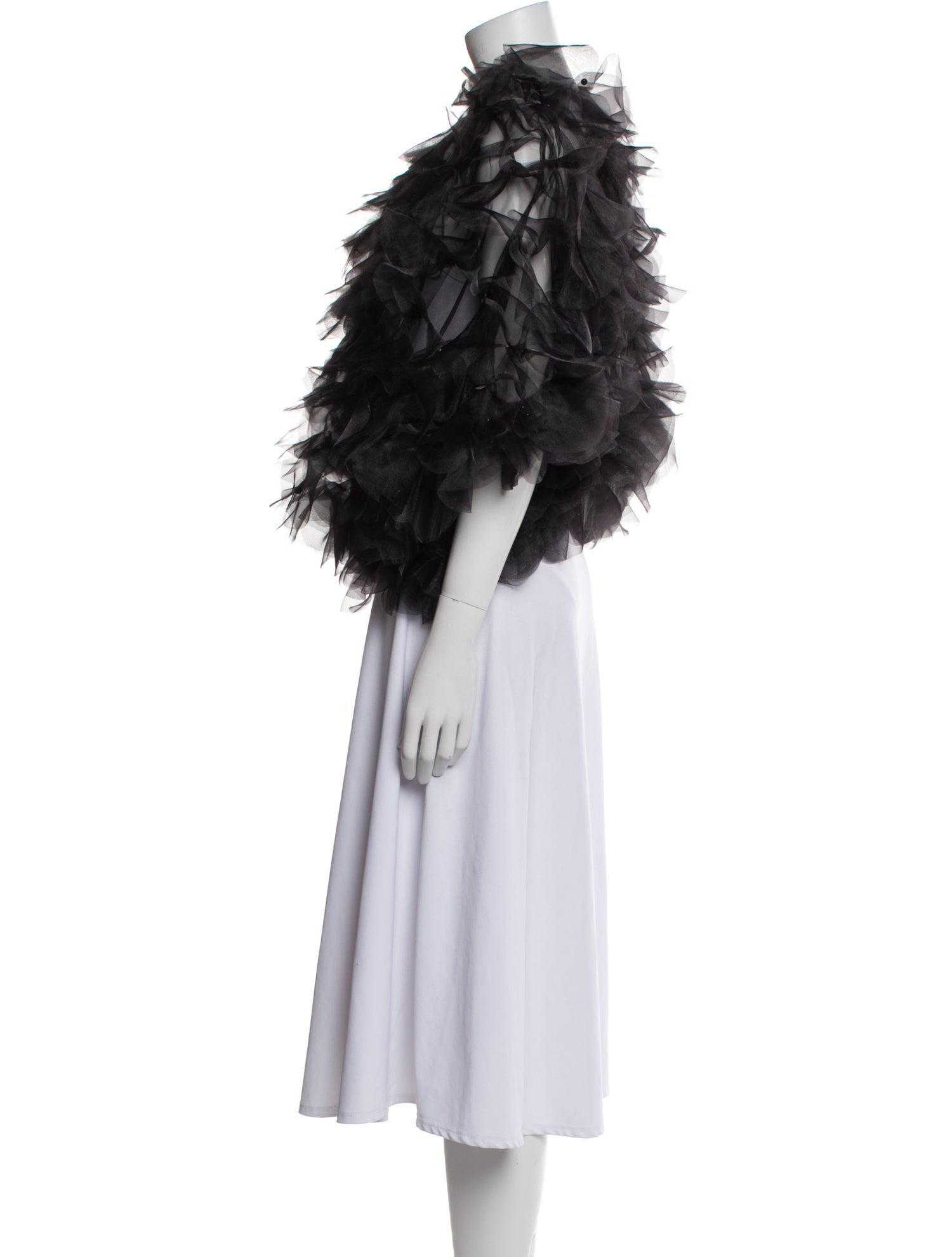 noir kei ninomiya Faux Fur Jacket