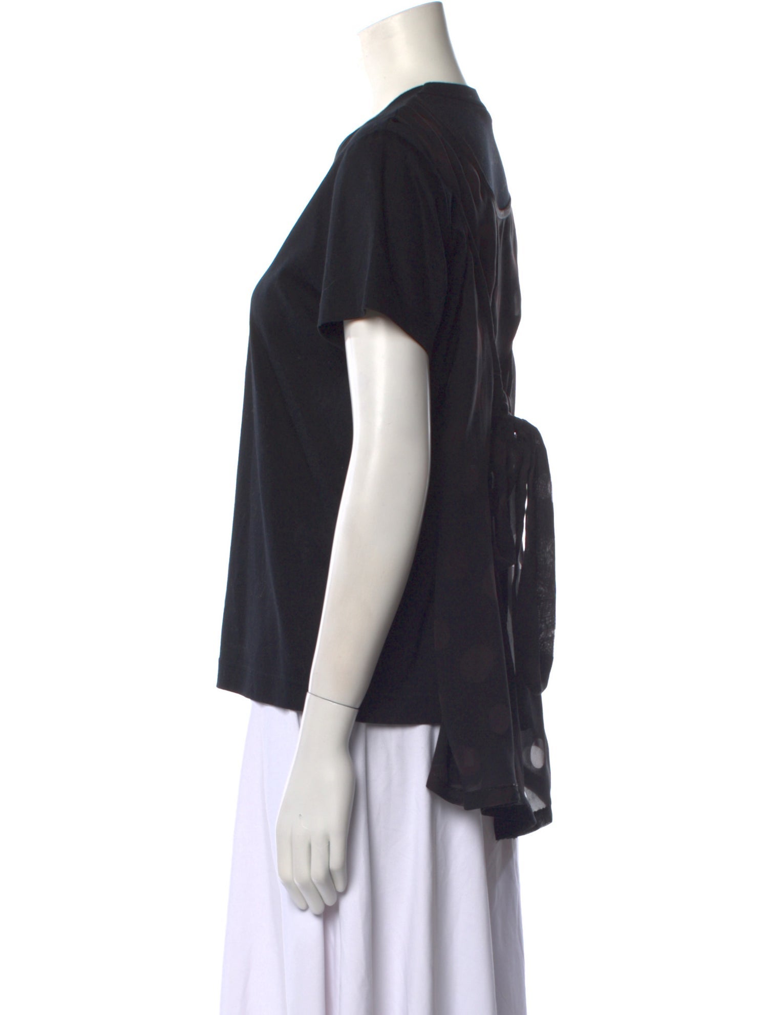 noir kei ninomiya Crew Neck Short Sleeve T-Shirt