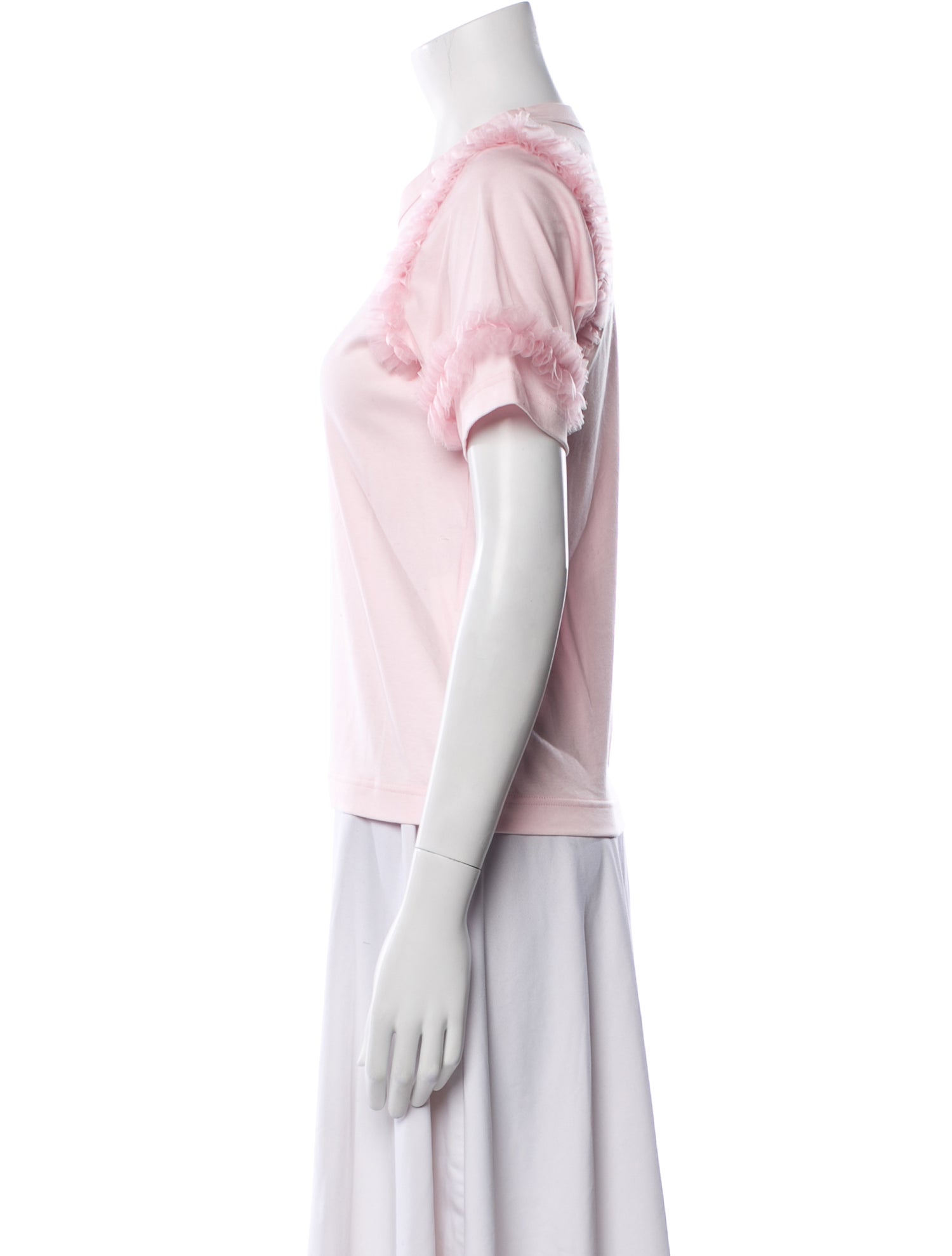 noir kei ninomiya Crew Neck Short Sleeve T-Shirt