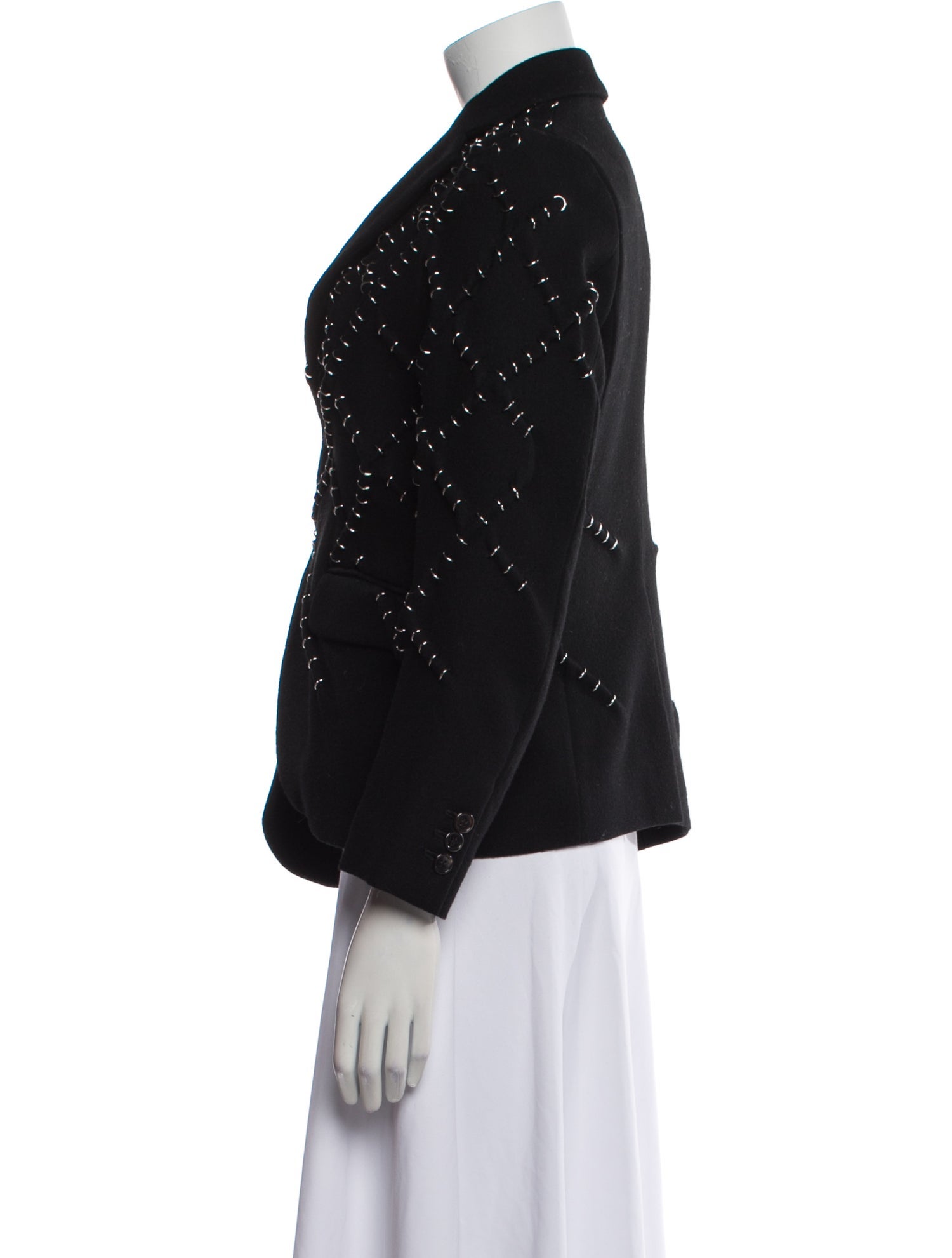 noir kei ninomiya 2021 Wool Evening Jacket