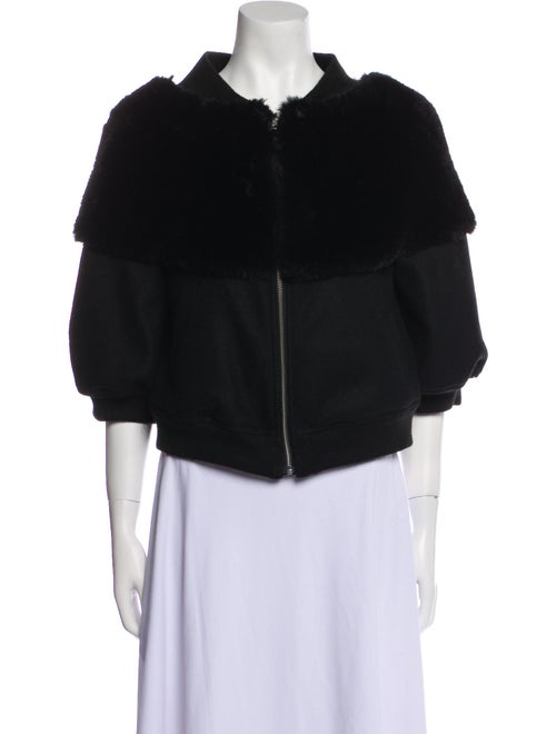 noir kei ninomiya Wool Faux Fur Jacket