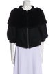 noir kei ninomiya Wool Faux Fur Jacket