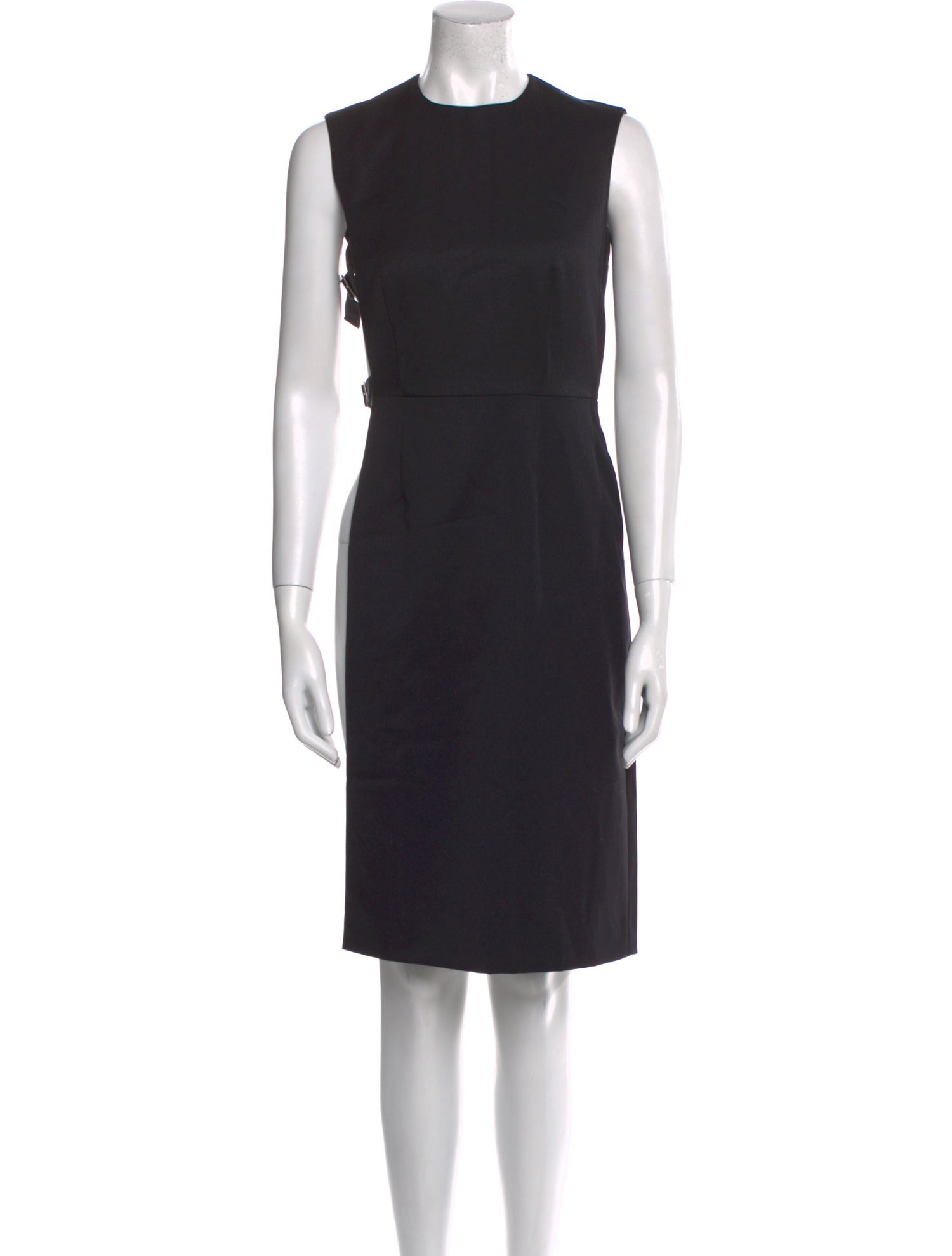 noir kei ninomiya Wool Knee-Length Dress